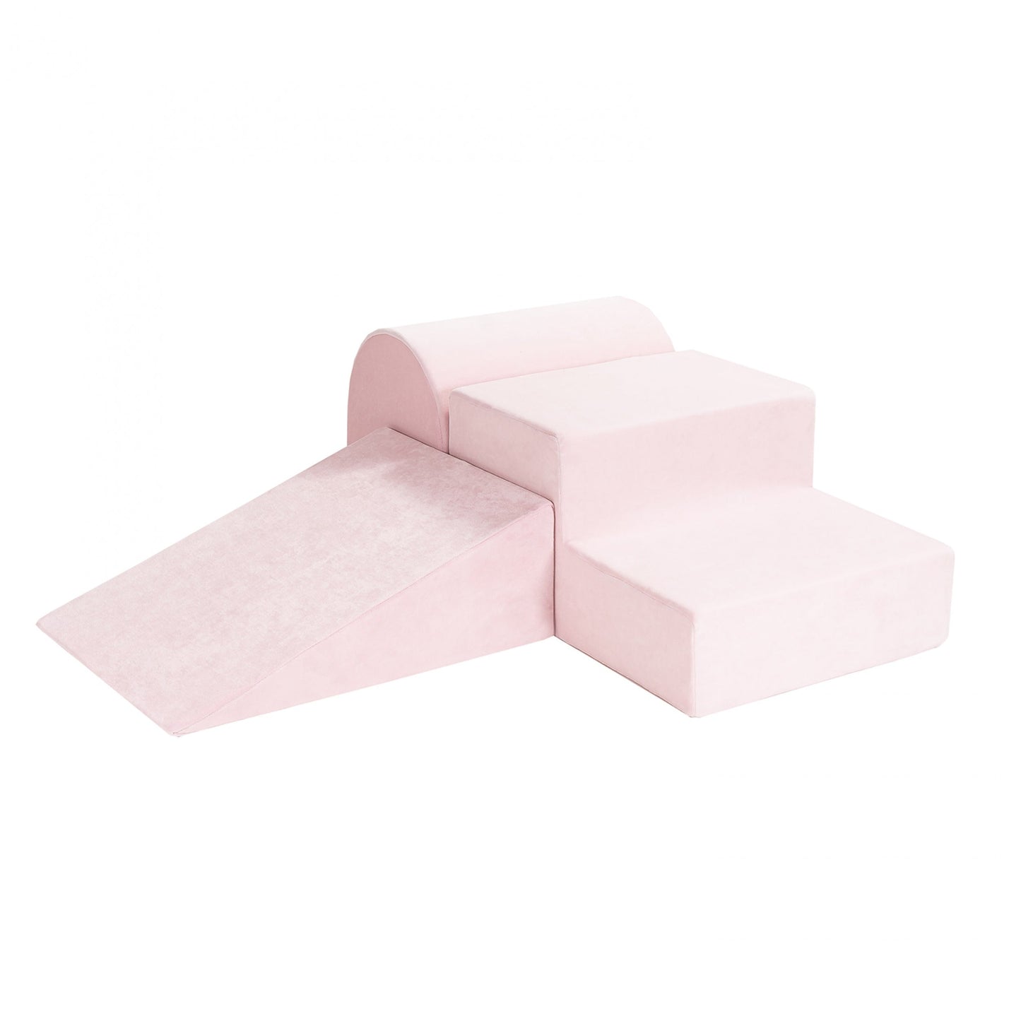 3 delige roze foam speelset zonder ballenbak