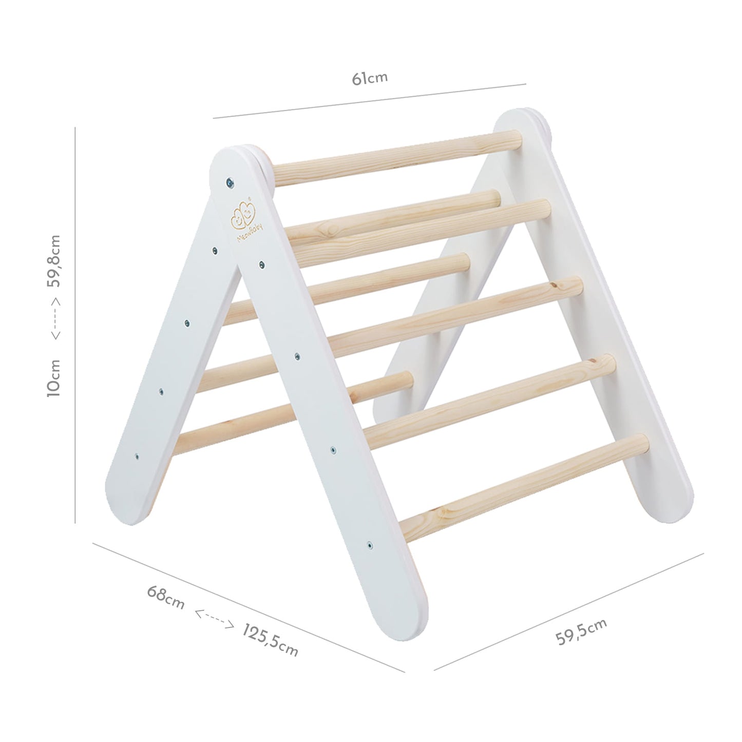 Ladder - Klimrek - 60x61 cm - Meerdere kleuren
