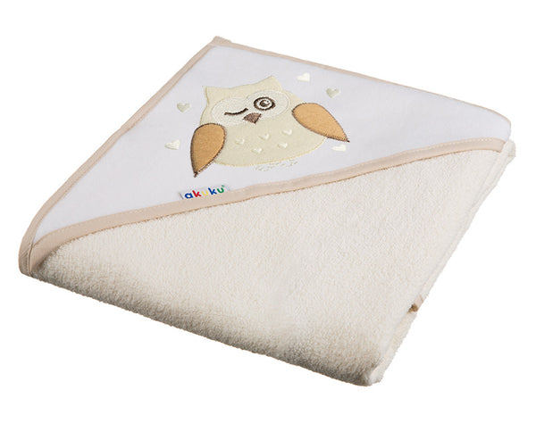 Baby Badcape met Capuchon 80×80 cm